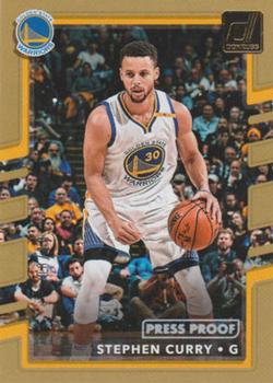 2017-18 Donruss - Press Proof Gold #46 Stephen Curry Front