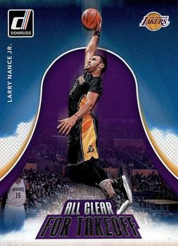 2017-18 Donruss - All Clear for Takeoff #14 Larry Nance Jr. Front