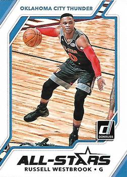 2017-18 Donruss - All-Stars #6 Russell Westbrook Front