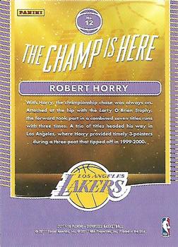 2017-18 Donruss - The Champ is Here #12 Robert Horry Back