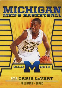 2012-13 Michigan Men's Basketball #NNO Caris LeVert Front