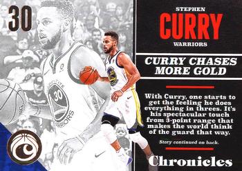 2017-18 Panini Chronicles #10 Stephen Curry Front