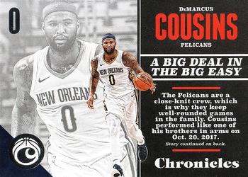 2017-18 Panini Chronicles #25 DeMarcus Cousins Front