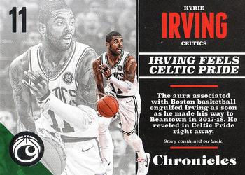 2017-18 Panini Chronicles #34 Kyrie Irving Front