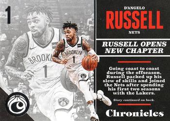 2017-18 Panini Chronicles #74 D'Angelo Russell Front