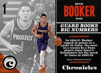 2017-18 Panini Chronicles #97 Devin Booker Front