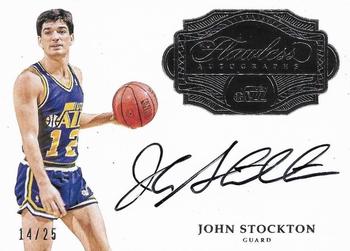 2016-17 Panini Flawless - Flawless Autographs #FA-JS John Stockton Front
