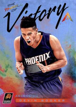 2017-18 Panini Ascension - The Thrill of Victory #TOV3 Devin Booker Front