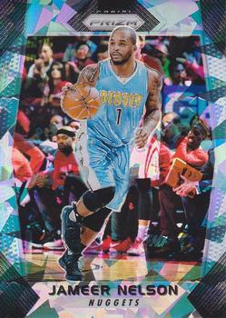 2017-18 Panini Prizm - Prizms Blue Ice #169 Jameer Nelson Front