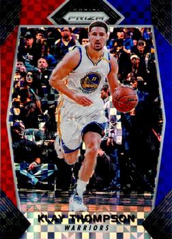 2017-18 Panini Prizm - Prizms Red White and Blue #42 Klay Thompson Front