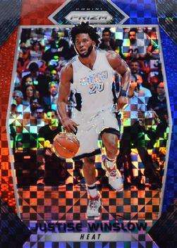 2017-18 Panini Prizm - Prizms Red White and Blue #57 Justise Winslow Front