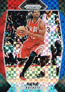 2017-18 Panini Prizm - Prizms Red White and Blue #253 Nene Front