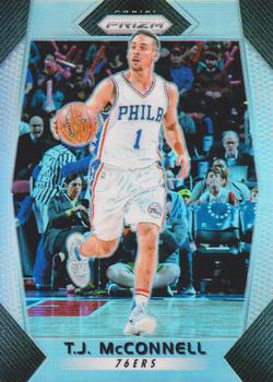 2017-18 Panini Prizm - Prizms Silver #5 T.J. McConnell Front