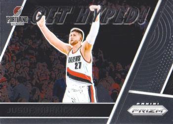 2017-18 Panini Prizm - Get Hyped! #GH-JN Jusuf Nurkic Front