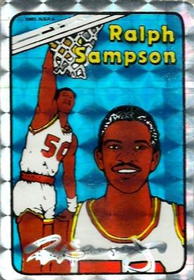 1985 Prism Jewel NBA Stickers #NNO Ralph Sampson Front