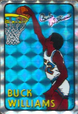 1985 Prism Jewel NBA Stickers #NNO Buck Williams Front