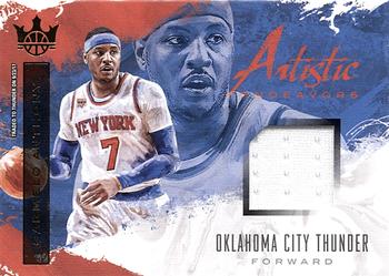 2017-18 Panini Court Kings - Artistic Endeavors #AE-CA Carmelo Anthony Front