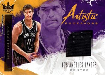 2017-18 Panini Court Kings - Artistic Endeavors #AE-BL Brook Lopez Front
