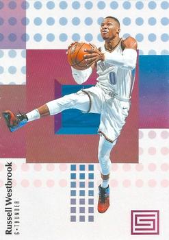 2017-18 Panini Status #87 Russell Westbrook Front