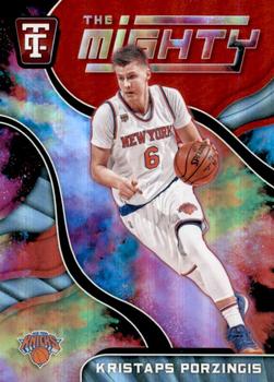 2017-18 Panini Totally Certified - The Mighty #12 Kristaps Porzingis Front