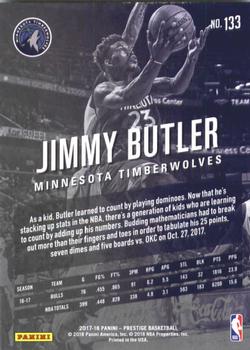 2017-18 Panini Prestige #133 Jimmy Butler Back