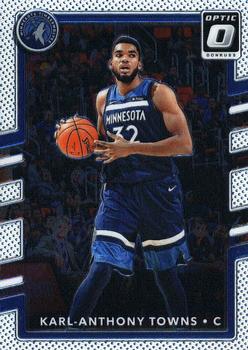 2017-18 Donruss Optic #89 Karl-Anthony Towns Front