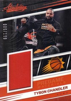 2017-18 Panini Absolute - Pre-Game Materials #PG-TCH Tyson Chandler Front