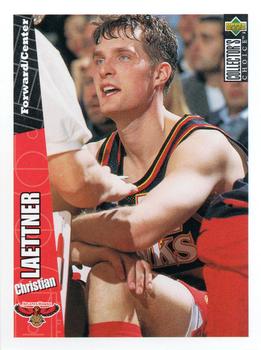 1996-97 Collector's Choice Hula Hoops European #HH21 Christian Laettner Front