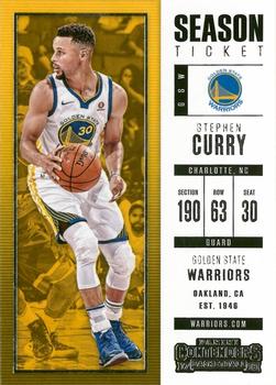 2017-18 Panini Contenders #11 Stephen Curry Front