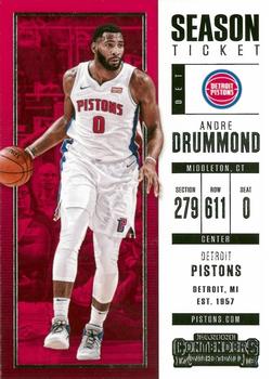 2017-18 Panini Contenders #45 Andre Drummond Front