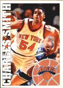 1995-96 Panini NBA Stickers (Brazil/Portuguese) #35 Charles Smith Front