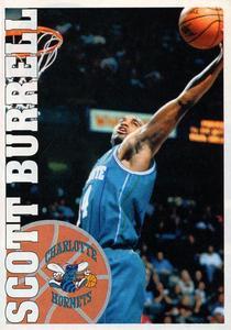 1995-96 Panini NBA Stickers (Brazil/Portuguese) #75 Scott Burrell Front