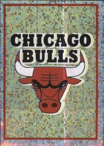 1995-96 Panini NBA Stickers (Brazil/Portuguese) #87 Bulls Team Logo Front