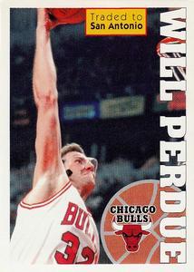 1995-96 Panini NBA Stickers (Brazil/Portuguese) #88 Will Perdue Front