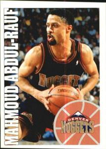 1995-96 Panini NBA Stickers (Brazil/Portuguese) #154 Mahmoud Abdul-Rauf Front