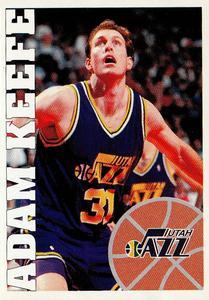 1995-96 Panini NBA Stickers (Brazil/Portuguese) #192 Adam Keefe Front