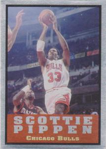1995-96 Panini NBA Stickers (Brazil/Portuguese) #277 Scottie Pippen Front