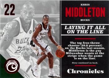 2017-18 Panini Chronicles - Red #63 Khris Middleton Front