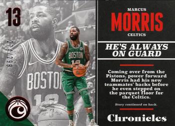 2017-18 Panini Chronicles - Red #64 Marcus Morris Front