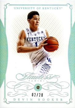2017 Panini Flawless Collegiate - 2016 Base Gems Update #13 Devin Booker Front