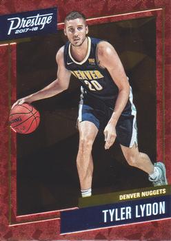 2017-18 Panini Prestige - Micro Etch Rookies Red #24 Tyler Lydon Front