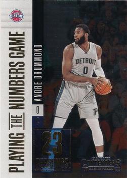 2017-18 Panini Contenders - Playing the Numbers Game #14 Andre Drummond Front