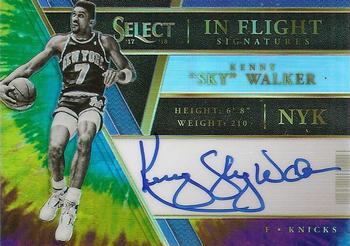 2017-18 Panini Select - In Flight Signatures Tie-Dye Prizms #IF-KW Kenny 