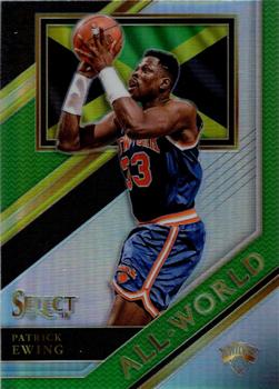 2017-18 Panini Select - All-World Silver #AW-2 Patrick Ewing Front