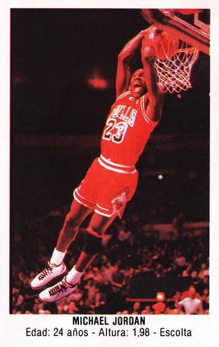 1987-88 Campeonato de Liga Baloncesto Converse Merchante (Spain) #113 Michael Jordan Front
