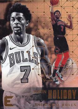 2017-18 Panini Essentials #28 Justin Holiday Front