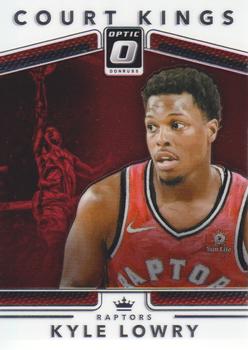 2017-18 Donruss Optic - Court Kings #26 Kyle Lowry Front