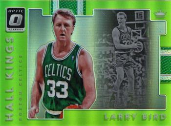 2017-18 Donruss Optic - Hall Kings Lime Green #3 Larry Bird Front