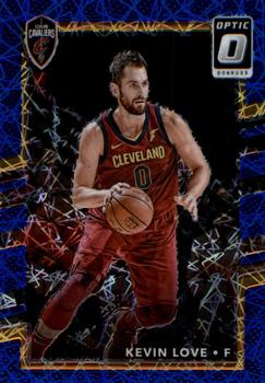2017-18 Donruss Optic - Blue Velocity #28 Kevin Love Front