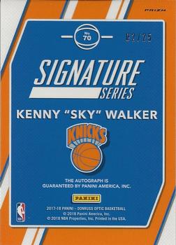 2017-18 Donruss Optic - Signature Series Blue #70 Kenny 